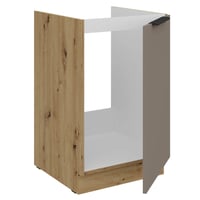 Dřezová skříňka, sandgrau/dub artisan, FRISBO 50 ZL 1F BB Kondela (foto 2)