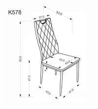 Jídelní židle K578 Halmar (foto 3)