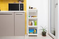 Regál DEA HOME LINDA čtyřpatrový Rojaplast
