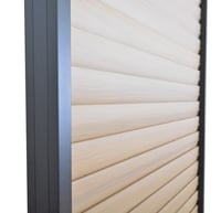 Pergola PANEL WOOD LAMELY zastínění sklápěcí horizontální 1 m pro bioklimatickou Rojaplast (foto 8)