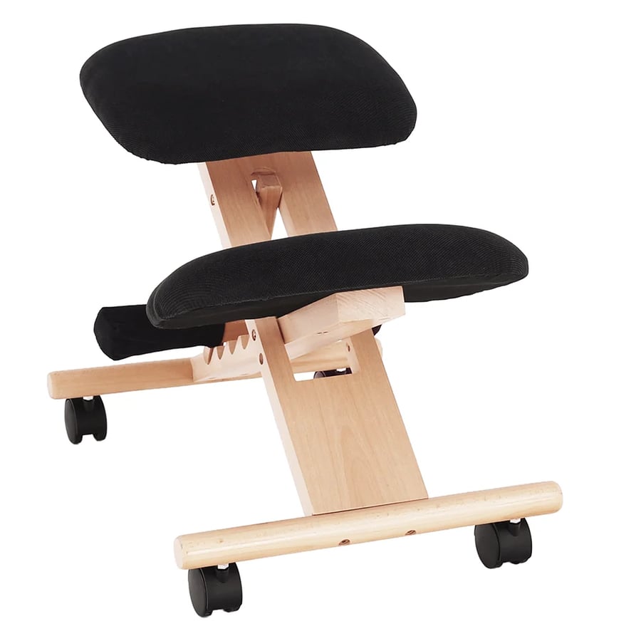 Ergonomická klekačka GROCO – Černá/buk Kondela