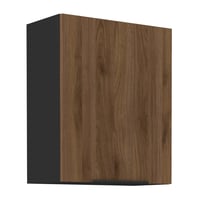 Horní skříňka, ořech okapi/černá, MENZO 60 G-72 1F Kondela
