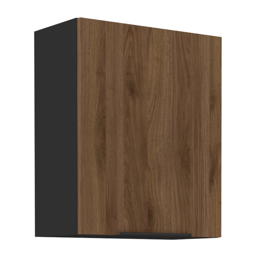 Horní skříňka, ořech okapi/černá, MENZO 60 G-72 1F Kondela