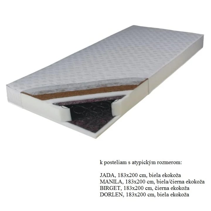 Pružinová matrace KOKOS MEDIUM – 03009474 Kondela