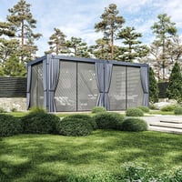 Pergola ECO Bioklimatická 6x3 m ocel volně stojící Rojaplast (foto 8)