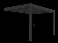 Bioklimatická pergola ke stěně INTRO PLUS 4x3 m Rojaplast (foto 2)
