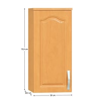 Horní skříňka, olše, levá, LORA MDF NEW KLASIK W30 / 735 Kondela (foto 2)