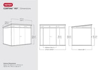 Zahradní domek CORTINA 9x7 Rojaplast (foto 6)