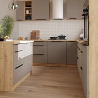 Horní skříňka, sandgrau/dub artisan, FRISBO 45 G-90 1F Kondela (foto 4)