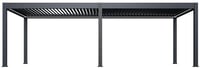 Pergola PRESTIGE Luxusní elektrická bioklimatická 8x4 m hliník volně stojící Rojaplast (foto 2)