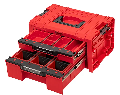 Organizér QBRICK SYSTEM PRO RED HD Expert Zásuvkový 2 Rojaplast