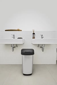 ROTHO TWIST METALIC odpadkový koš Rojaplast