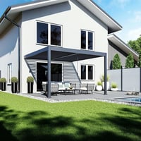 Bioklimatická pergola ke stěně INTRO DUO 4x4 m Rojaplast (foto 21)