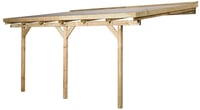 Pergola WEKA Dřevěná zahradní 671 (5,1x3 m) Rojaplast (foto 2)