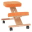 Ergonomická klekačka FLONET – Oranžová / buk Kondela