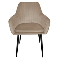 Designové křeslo, šedohnědá Taupe Velvet látka, ZIRKON NEW Kondela (foto 2)