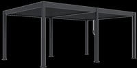 Bioklimatická pergola INTRO DUO 6x4 m Rojaplast (foto 2)