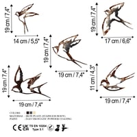 Dekorace BIRDS-2 ASIRGROUP (foto 8)