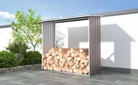 Dřevník WC-A 182x75 cm Rojaplast