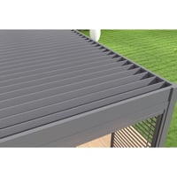 Bioklimatická pergola INTRO PLUS 4x3 m Rojaplast (foto 26)