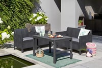 Zahradní stůl LYON rattan Rojaplast