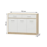 Komoda TEYO 3D2S Kondela (foto 4)