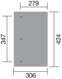 Pergola WEKA Dřevěná zahradní 671 (4,2x3 m) Rojaplast (foto 8)