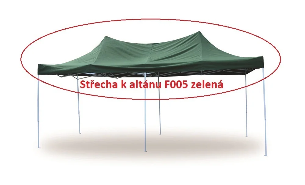 Zahradní altán F005 Střecha k Rojaplast