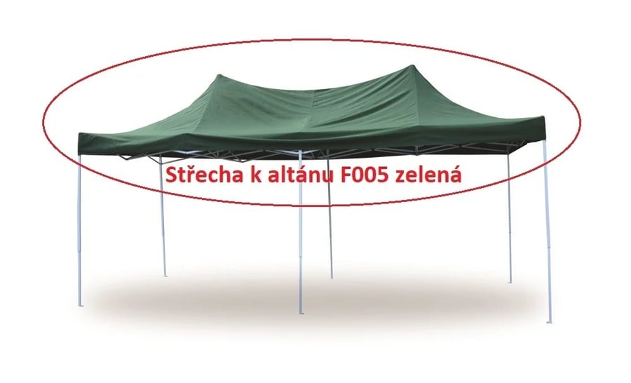 Zahradní altán F005 Střecha k Rojaplast