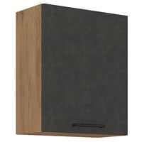 1144/5000Horní skříňka, dub lancelot / šedá matná, VEGA 60 G-72 1F Kondela