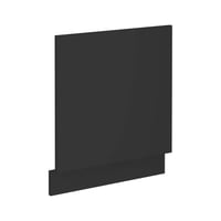 Dvířka na myčku nádobí, černá, SIBER ZM 570x596 Kondela