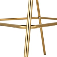 Designová barová židle, béžová Velvet látka/gold chrom zlatý, DASMIN NEW TYP 2 Kondela (foto 6)