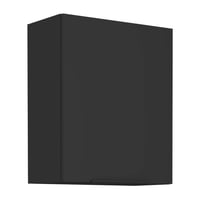 Horní skříňka, černá, SIBER 60 G-72 1F Kondela