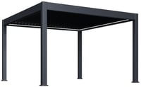 Pergola PRESTIGE Luxusní elektrická bioklimatická 4x4 m hliník volně stojící Rojaplast (foto 2)