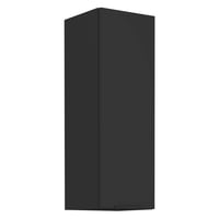 Horní skříňka, černá, SIBER 30 G-90 1F Kondela