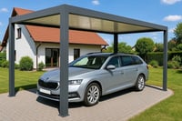 Přístřešek PRESTIGE Hliníkový na auto 5,3x3 m Rojaplast