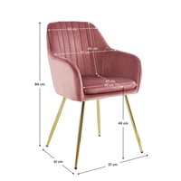 Designové křeslo ADLAM NEW Kondela (foto 2)