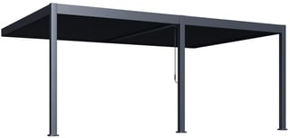 Bioklimatická pergola ke stěně INTRO DUO 6x4 m – TOP akční produkt kategorie