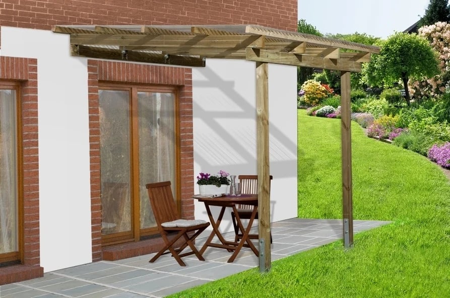 Pergola WEKA Dřevěná zahradní 671 (3x2,5 m) Rojaplast