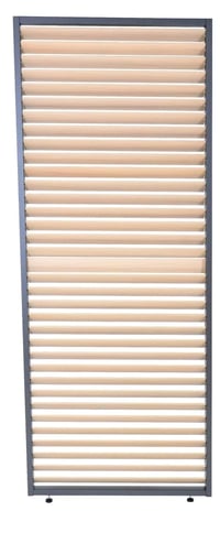 Pergola PANEL WOOD LAMELY zastínění sklápěcí horizontální 1 m pro bioklimatickou Rojaplast (foto 2)