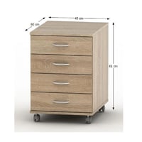 Kontejner 4 zásuvkový TEMPO ASISTENT NEW 015 Kondela (foto 2)