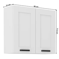 Horní skříňka LULA 80 G-72 2 F Kondela (foto 4)
