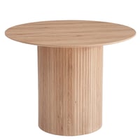 Jídelní stůl, dub, průměr 100 cm, PAOLO Kondela