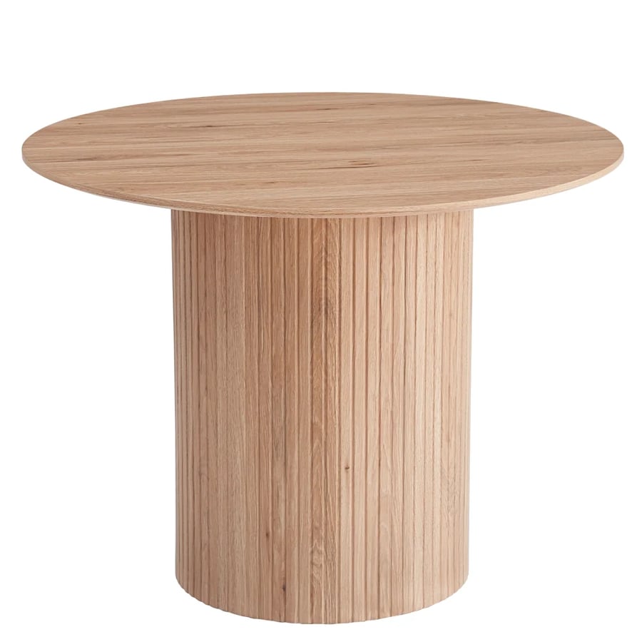 Jídelní stůl, dub, průměr 100 cm, PAOLO Kondela