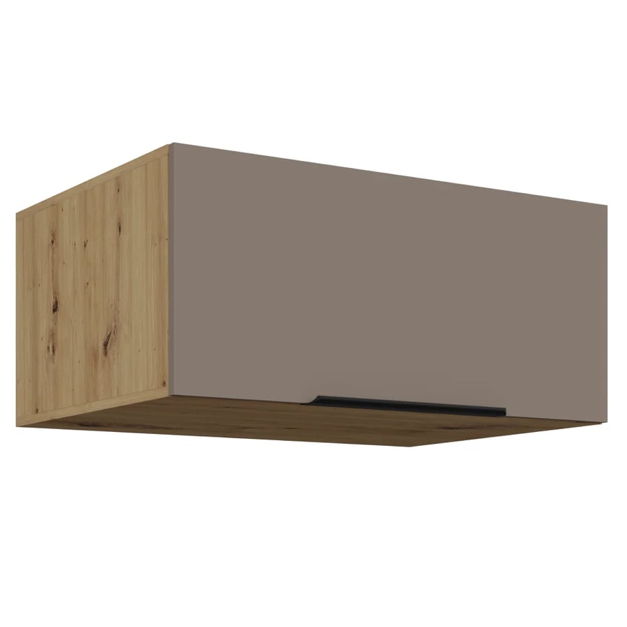 Horní skříňka, sandgrau/dub artisan, FRISBO 80 NAGU-36 1F Kondela