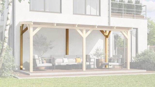 Pergola WEKA Přídavné nohy pro 672 vel. 1-2 Rojaplast