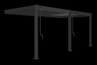 Bioklimatická pergola ke stěně INTRO PLUS 6x3 m Rojaplast (foto 2)