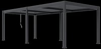 Bioklimatická pergola INTRO DUO 7,2x3,6 m Rojaplast (foto 6)