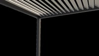 Bioklimatická pergola ke stěně INTRO PLUS 4x3 m Rojaplast (foto 15)