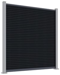 MODERN WPC plotový panel horizontální i vertikální a koncovky Rojaplast (foto 2)